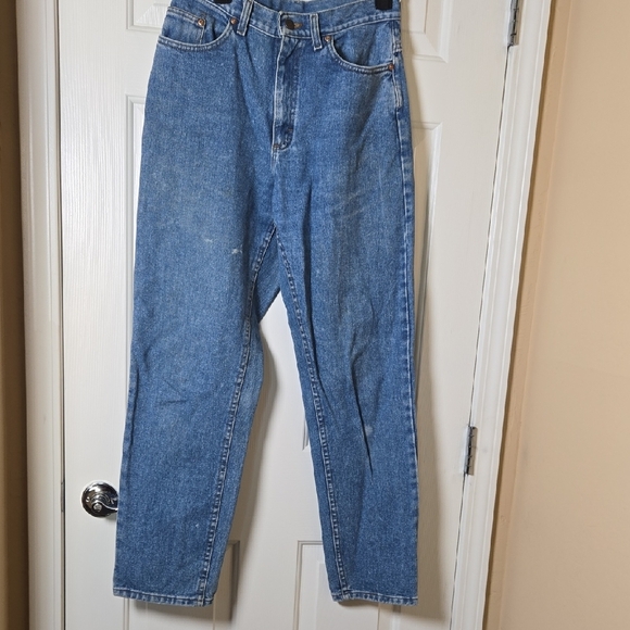 LEE MR  TRUE VINTAGE 1960-70 Denim Jeans SOFT DURABLE 11 MED =8 WOM COMFY HTF - Picture 1 of 17